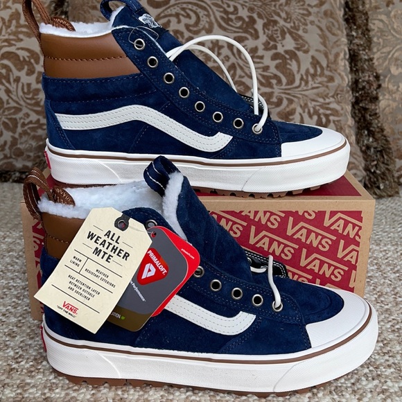 Vans Sk8-Hi Mte 2.0 Dx Dress Blues/Marshmallow WM - Picture 3 of 16